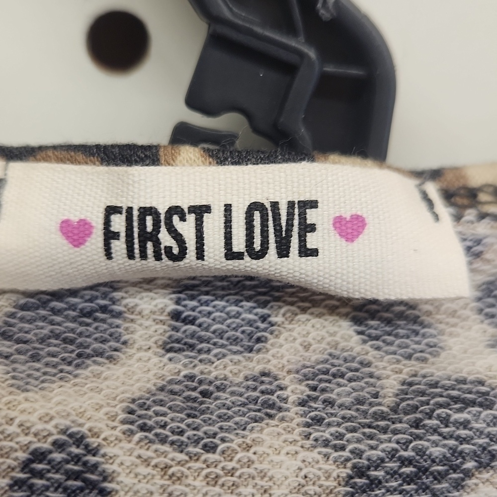 First love animal print romper shorts EUC - Picture 2 of 5